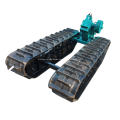 Cheap rubber track crawler chassis for tractors excavators